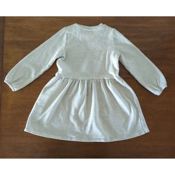 Mini Boden Girls Longs sleeve  Joan Boucle Bunny Appliqué Dress size 6/7 NEW NT - Picture 9 of 9